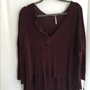 Free People Flowy Tee