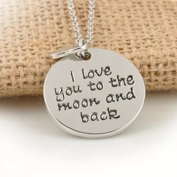 🌸LASTCHANCE🌸 Love You to the Moon&Back Necklace - Picture 2 of 2