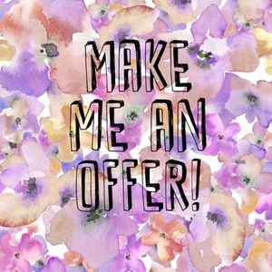 Accepting reasonable offers!