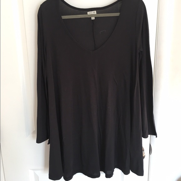 RVCA Long Sleeve Shift Dress