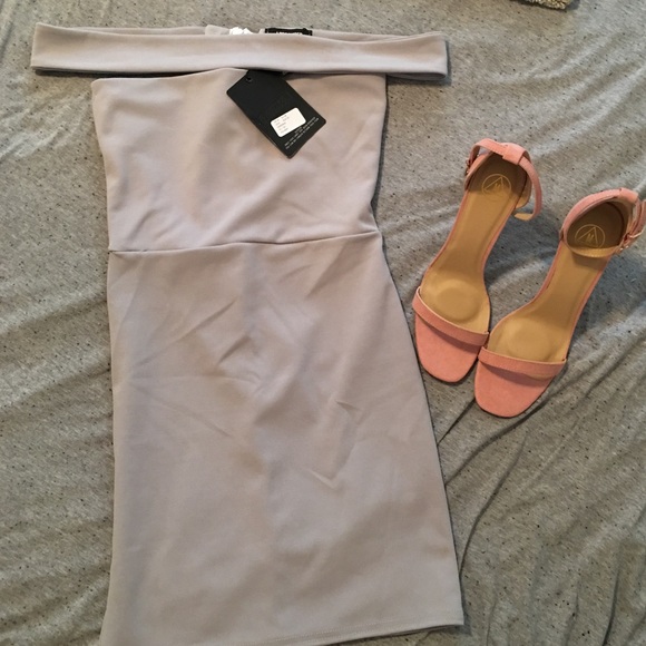 Missguided Rose suede barely there heels.