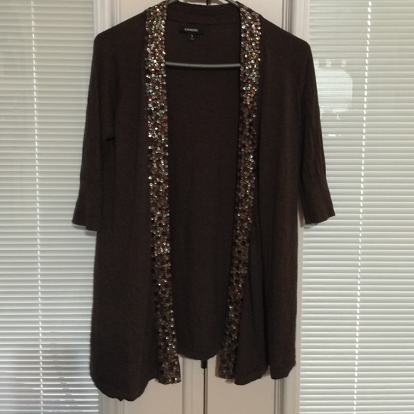 Express Tops - 30% off 3! EXPRESS cardigan sequins! Cute!!