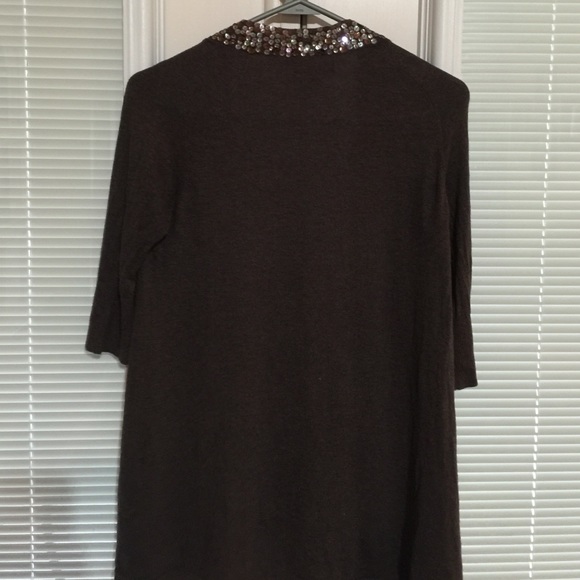 30% off 3! EXPRESS cardigan sequins! Cute!! - Picture 3 of 3