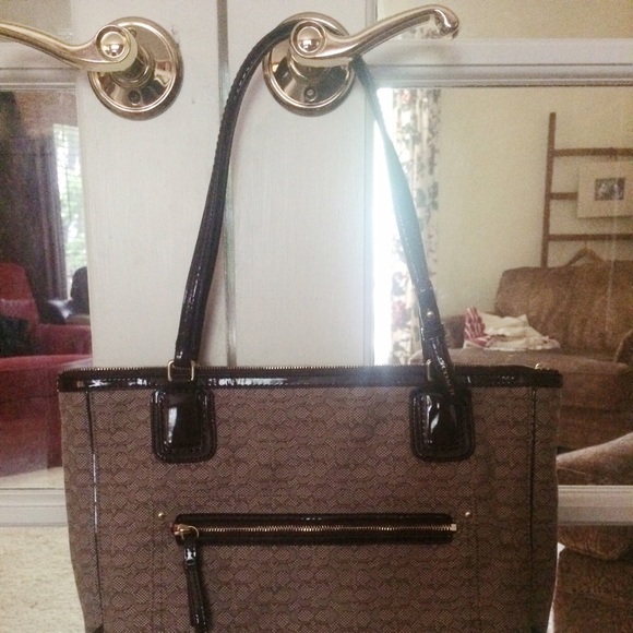 Coach monogram bag