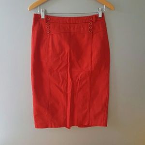 Red Pencil Skirt, H&M