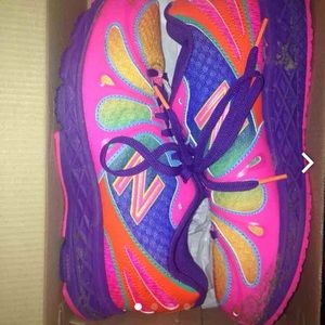 New Balance rainbow running sneaker