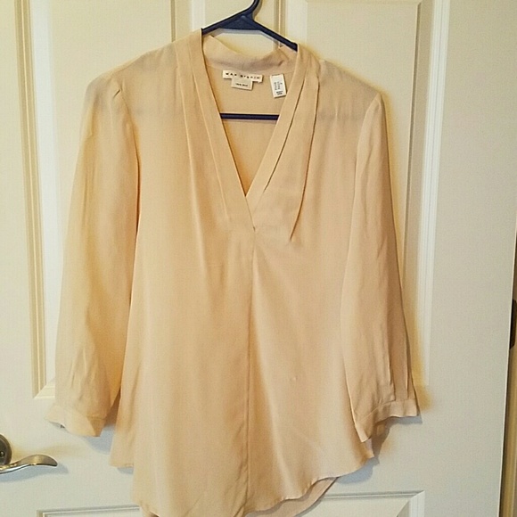 Light pink, 100% silk blouse