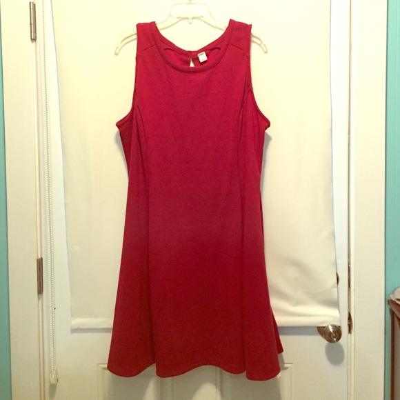 Old Navy Dresses & Skirts - Dark Red knit dress
