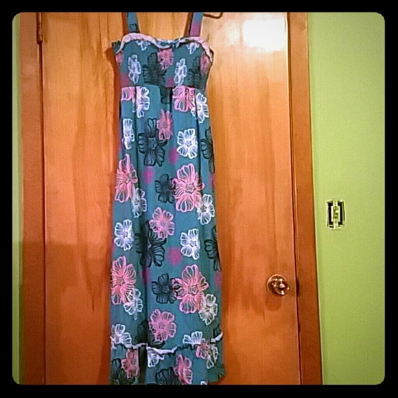 SO Juniors Blue Maxi Dress