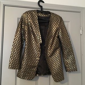 Nasty Gal mermaid scale blazer.