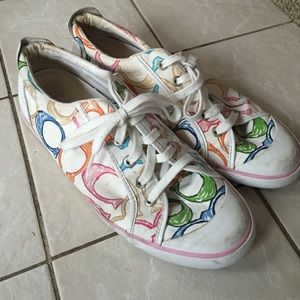 Coach tennis shoes