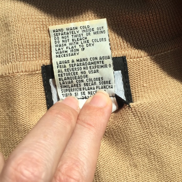 Camel-colored summer sweater - Picture 3 of 3