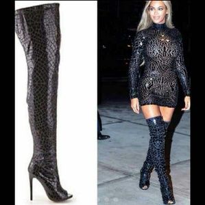 Bebe thigh high boots