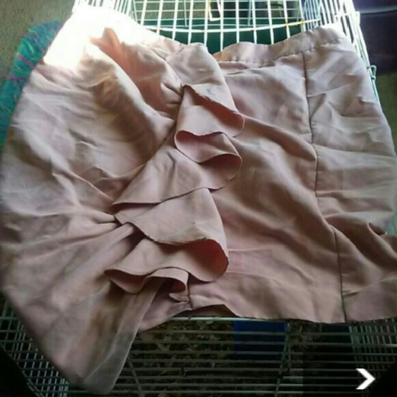 Pink Forever 21 Pencil Skirt