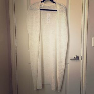 Sleeveless  Sweater Duster