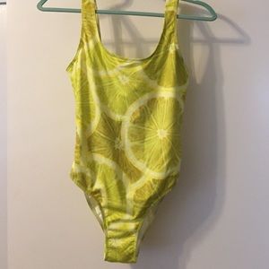 Lemon bathing suit!