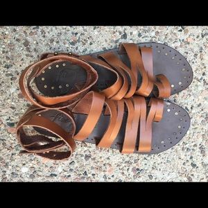 Free People brown sandal
