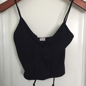 Brandy Melville cross tank top