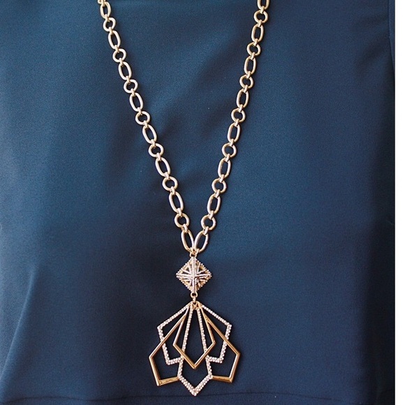 Lulu Frost Portico Pendant Necklace in Gold