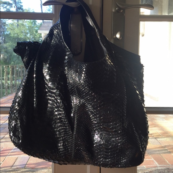 Valentino Garavani hobo shoulder bag snakeskin