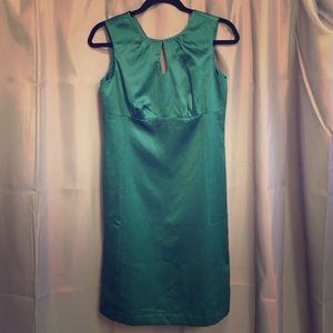 Ann Taylor LOFT green dress