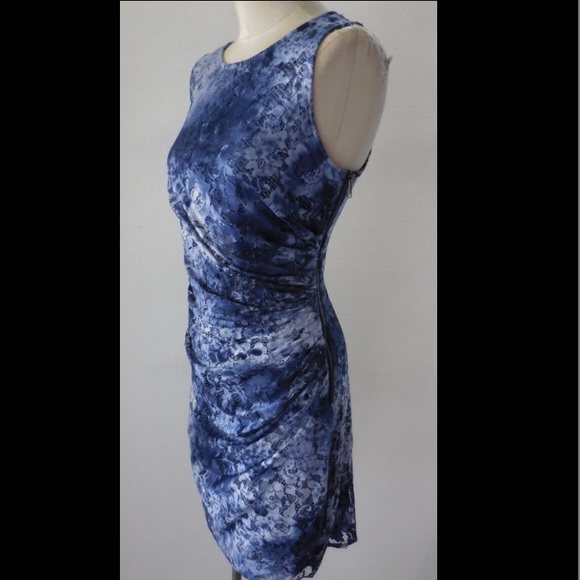 Multi Floral Lace Dress