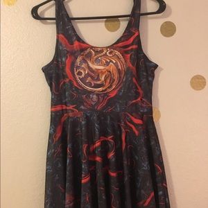 Targaryen Game of Thrones Skater Dress