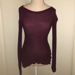 BB Dakota maroon sweater