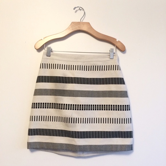 Zara Printed High-Waist Skirt