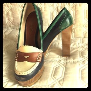 Multi-colored Mia Loafer size 6
