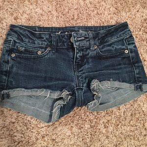 American eagle shortie shorts