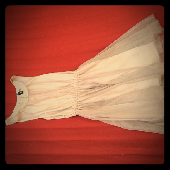 Metallic ballet dress