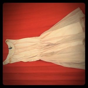 Metallic ballet dress