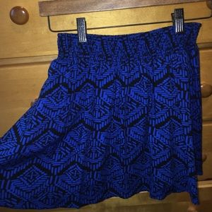 F21 Tribal Short Skirt 💙