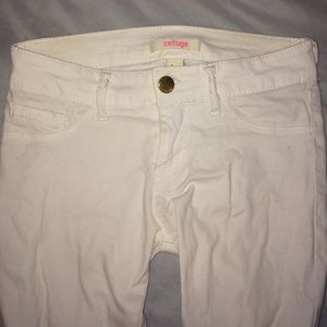 White jeans