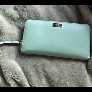 Mint Kate Spade wallet