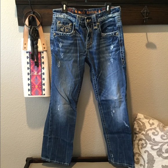 Men's Rock Revival Jeans