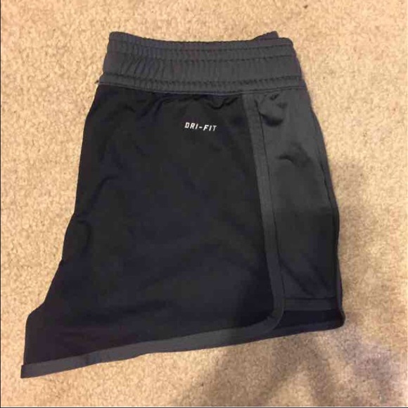NIKE Dri-Fir Black Athletic Shorts