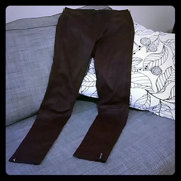 Adam Lippes 100% lamb leather pants