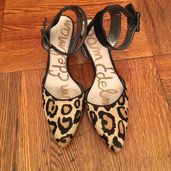 Sam Edelman Okala leopard print heels