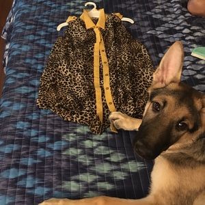 Cheetah print shirt