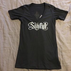 Sinful back cutout shirt