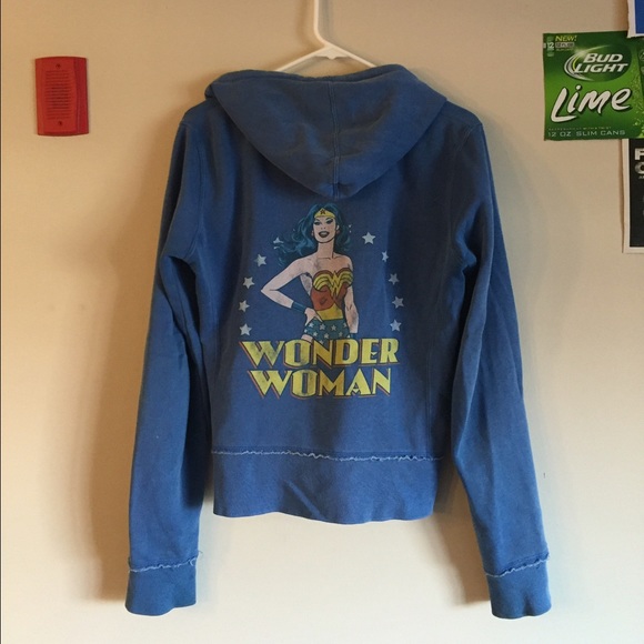 Wonder Woman Super Hero Vintage Hoodie Sweatshirt