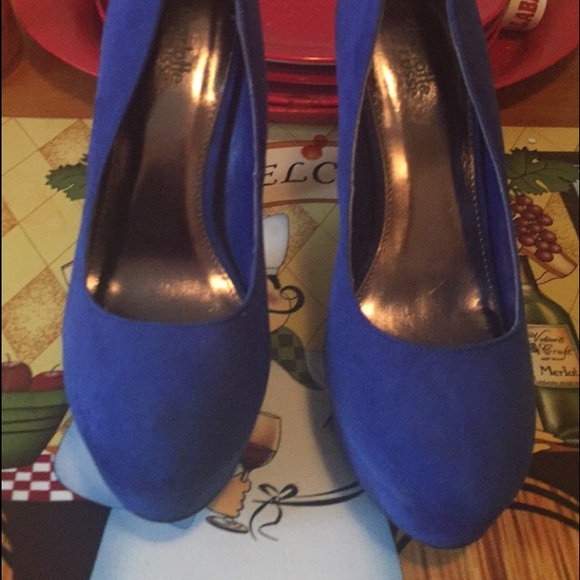 Charlotte Russe Royal Blue Pumps