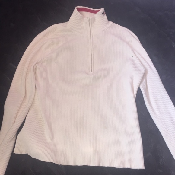 Off white Ralph Lauren half zip - Picture 1 of 3