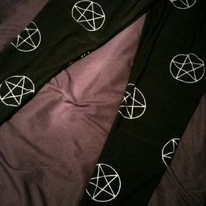 Pentagram Occult Leggings
