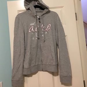 Aeropostale long sleeve zip up sweatshirt