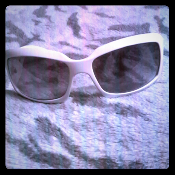 White Chanel Sunglasses