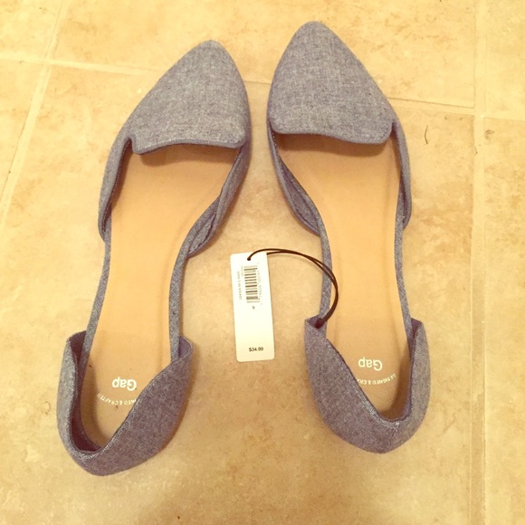 NWT GAP Chambray  Flats