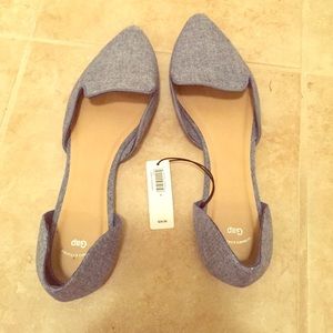NWT GAP Chambray  Flats